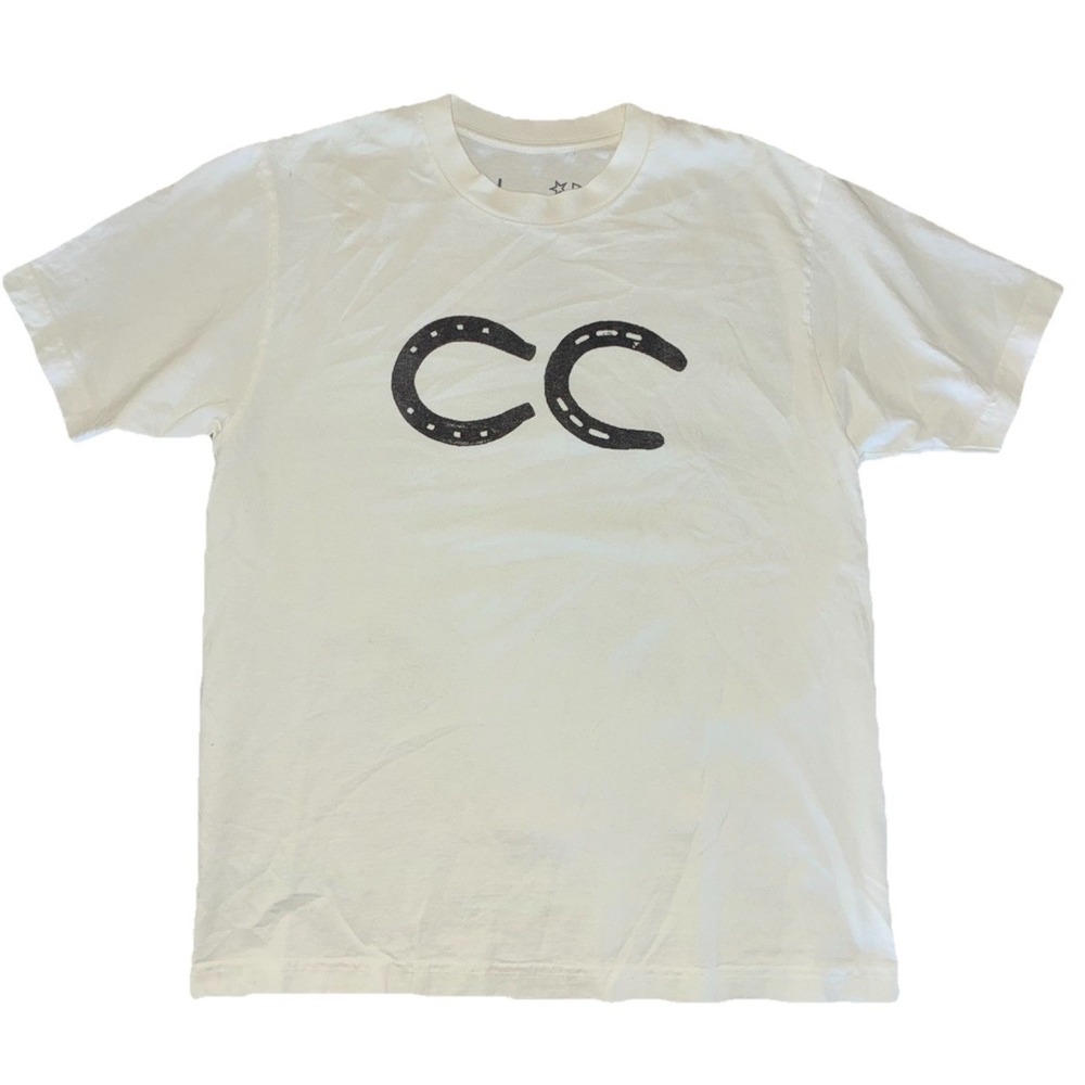 Beyonce CCT Ghost Tee L White‎ Cowboy Carter Tour 2025 Merch NEW *flaws